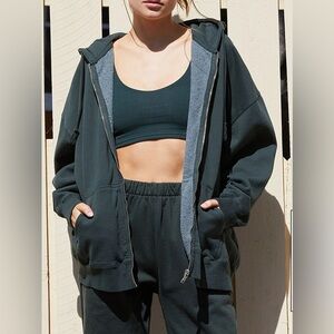 John Galt - Black Full Zip Hoodie